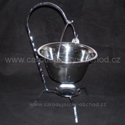 Rituální kotlík stříbrný