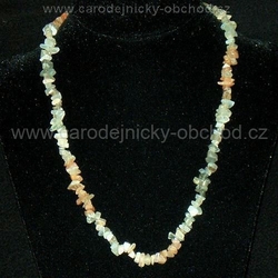 Náhr. 45 cm Měsíční kámen mix