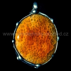 Cínovaný Ohnivý achát