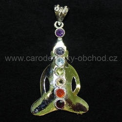 Přívěsek Budha čakrový