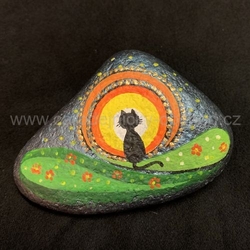 Kámen Kočka a slunce