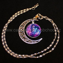 Měsíc 3D s vesmírem