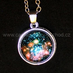 Přívěsek 4D Vesmír