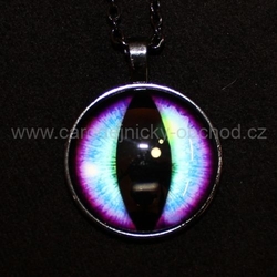 Přívěsek 3D Drak oko fialové