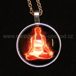 Přívěsek 3D Meditace