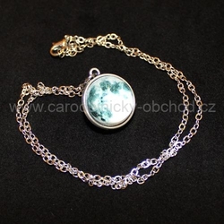 Přívěsek 4D Měsíc větší