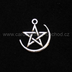 Pentagram v srpku měsíce