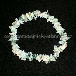 Náramek Achát mechový