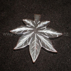Přívěsek konopný list