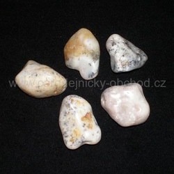 Kámen  achát šedý