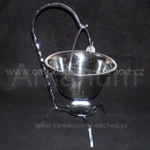 Rituální kotlík stříbrný