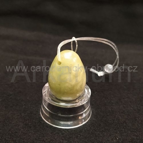 Vajíčko Jadeit zelený S