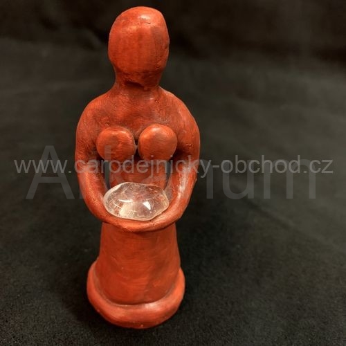 Soška Bohyně s křišťálem