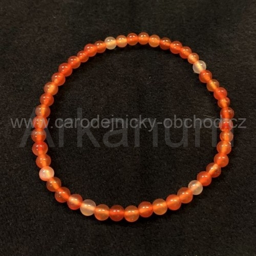Náramek Karneol jemný