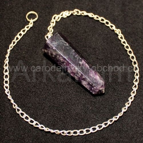 Kyvadlo Ametyst jehlan 4