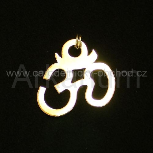 Přívěsek ÓM zlatý