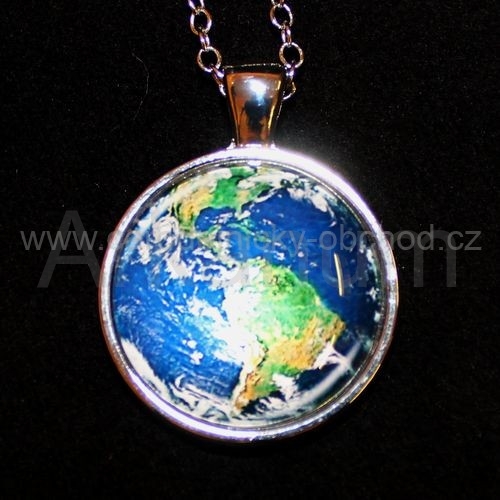 Přívěsek 3D Země