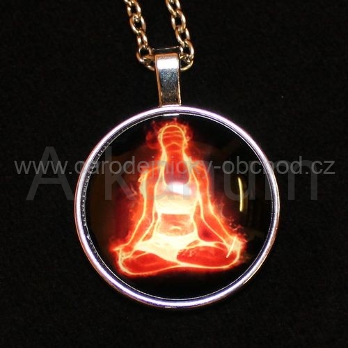 Přívěsek 3D Meditace