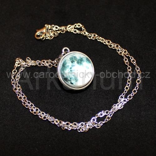 Přívěsek 4D Měsíc větší