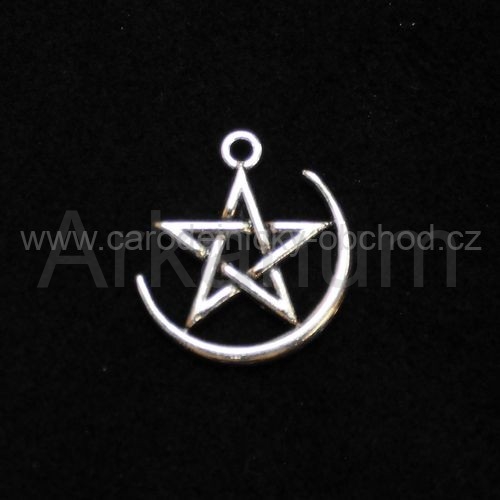 Pentagram v srpku měsíce