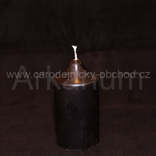 Černá svíčka malá