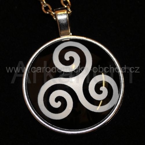 Přívěsek 3D Triskel