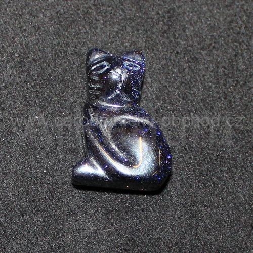 Kočička tmavý avanturín