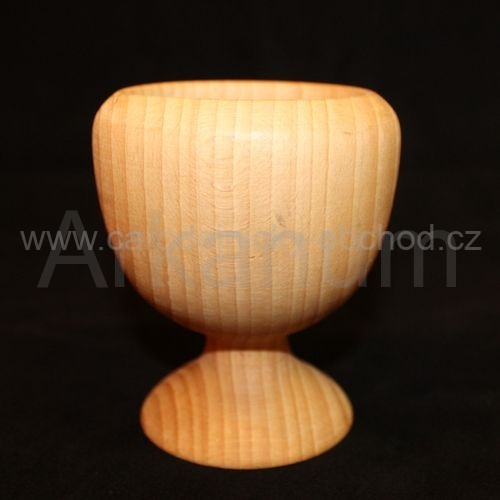 Dřevěný rituální pohárek