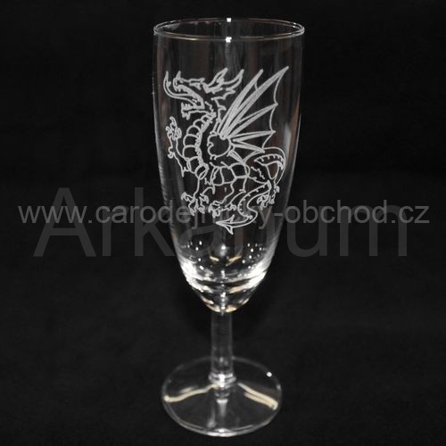 Rituální pohár drak