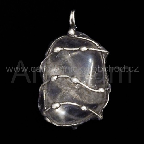 Cínovaný Křišťál zdobený