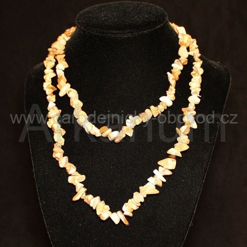 Náhr. 90 cm Jaspis obrázkový