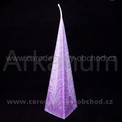 Svíčka jehlan fialový