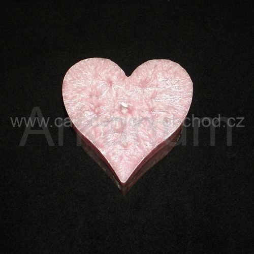 Svíčka mini srdce