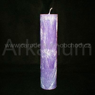 Svíčka palmová fialová