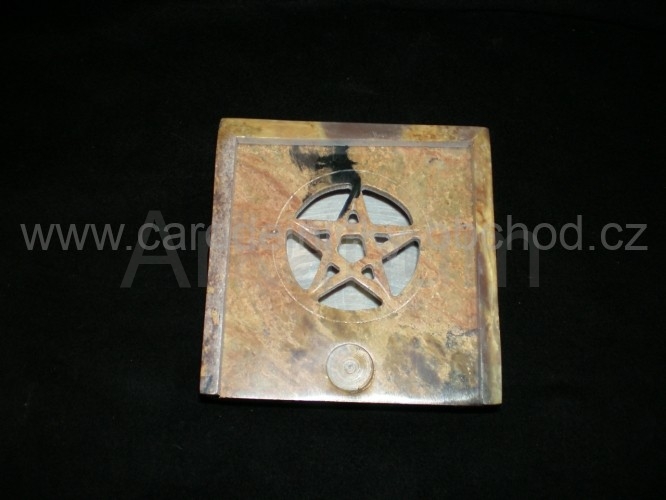 Krabička mastek pentagram