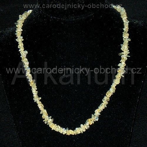 Náhr. 45 cm Citrín