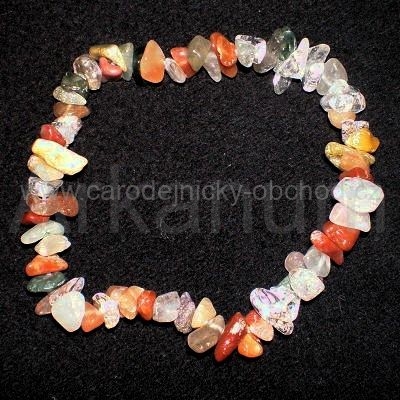 Náramek mix kamenů